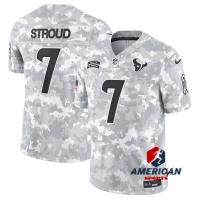 ราคา เสื้อฟุตบอลอเมริกัน Houston Texans CJ Stroud ฤดูกาล 2024-25 สไตล์ Arctic Camo (40121581133)
