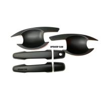 ราคา เบ้ารองมือเปิดพร้อมครอบมือจับ TRITON ไทรทันเก่าปี 2004-2014 รุ่น 2ประตู ดำด้าน (3433632921)