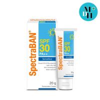 ราคา SpectraBAN Sensitive SPF30 สเป็คตร้าแบน ครีมกันแดด สำหรับผิวเป็นสิว ซึมเร็ว 20 กรัม 10066 (1239669311)