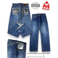 ราคา กางเกงยีนส์ทรงกระบอก evi_su มือสอง เอว 32 (24276941174)
