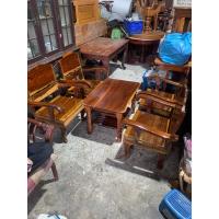 ราคา ชุดรับแขกไม้ชิงชันเก่า (24305653171)