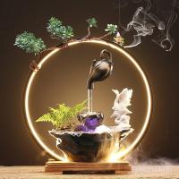 ราคา การไหลเวียนของน้ําตกแต่งห้องนั่งเล่นสร้างสรรค์น้ําพุเดสก์ท็อปสํานักงานใหม่จีนตกแต่งตกแต่งความชื้นแขวนหม้อ กะรัต9ล (55450613687)