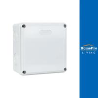 ราคา ELECKTA กล่องพลาสติกกันน้ำ 4X4 นิ้ว สีเทา (13538177363)