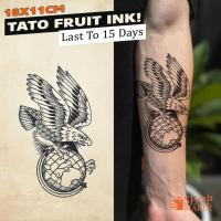 ราคา สติ๊กเกอร์รอยสักชั่วคราวหมึกผลไม้ รอยสักชั่วคราวติดทนนาน ติดทนนาน 15 วัน 406 (57301442283)