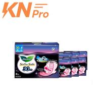ราคา ลอรีเอะ ซอฟท์แอนด์เซฟ ไนท์ ผ้าอนามัยแบบมีปีก สำหรับกลางคืน 30 ซม. 8 ชิ้น x 6 (44124454879)