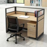 ราคา โต๊ะทำงานพนักงานพร้อมตู้ลิ้นชัก (ทรงตรง/แอล) โต๊ะทำงานพนักงาน/โต๊ะทำงานสำนักงานพร้อมเก้าอี้แบบรวม (27662132889)