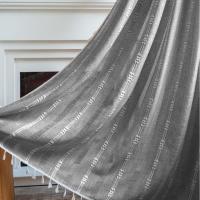 ราคา ผ้าม่านห้องนอนสีเทาแกมน้ำตาล ทำจากผ้าลินิน สไตล์โบฮีเมียน สำหรับตกแต่งบ้าน (42417080740)
