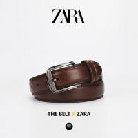 ราคา Zara เข็มขัดหนังวัว หัวเข็มขัดลําลอง ระดับไฮเอนด์ เข้ากับทุกการแต่งกาย สไตล์เกาหลี สําหรับผู้ชาย นั (27662091890)