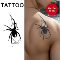 ราคา สติ๊กเกอร์รอยสักแมงมุมสีดำที่ทนทาน - แบบกึ่งถาวร กันน้ำ สำหรับศิลปะแขนและคอสำหรับทั้งชายและหญิง (42761735054)