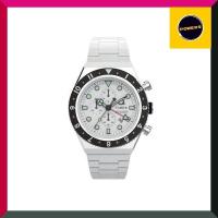 ราคา [Timex ] นาฬิกา Timex Timex Timex Q Gmt Chronograph White Dial Stainless Steel Quartz 40Mm Watch Tw (26908824256)