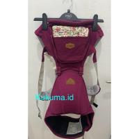 ราคา เป้อุ้มเด็ก I-Angel Fleur Plum Hipseat (28103439926)