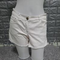 ราคา รหัส164กางเกงยีนส์สีขาวขาสั้น(มือสอง)H&M (22329354978)