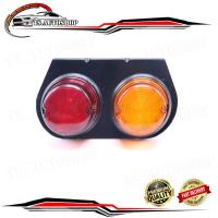 ราคา ไฟ LED ข้างรถบรรทุก 24V เลนส์ส้ม+แดง 1 ชิ้น ลายธรรมดา V.1 Toyota,Mitsubishi,Hino,Isuzu Fuso, Hino, ELF, NPR, NKR 24Volt (9533803078)