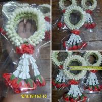 ราคา มาลัยมะลิจากกระดาษทิชชูขนาดพวงกลาง (5957573166)