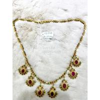 ราคา สร้อยคอระย้า ทองคำแท้ 90 เปอร์เซ็น เพชรซีก ทับทิม มรกต เพชรแท้ พลอยแท้ ธรรมชาติ (28765779982)