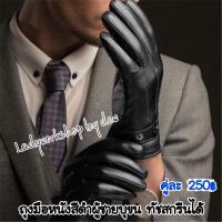 ราคา ถุงมือหนังกันหนาวบุขนด้านในของผู้ชายทัชสกรีนได้ (6918985328)