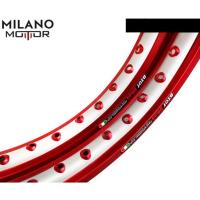 ราคา วงล้อมอเตอร์ไซค์ วงล้อ สีแดง ยิงทรายกลาง BIOT 1.40-17 ขอบเรียบ อลูมิเนียม ลิขสิทธิ์แท้ สีสด ทน wheels-rims (21690575809)