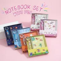 ราคา นักเรียนการ์ตูนนมโน๊ตบุ๊คพร้อมปากกาชุด Notepad เด็กน่ารักคู่มือกล่อง Memo Book ปากกาลูกลื่นวันเกิด (29793726511)