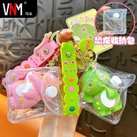 ราคา สร้างสรรค์น่ารักไดโนเสาร์น้อยเดินกระเป๋าพวงกุญแจประณีตน่ารักกระเป๋านักเรียนจี้พวงกุญแจรถของขวัญ (54350633065)