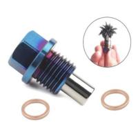 ราคา นํากลับมาใช้ใหม่ถาวร Magnetism 5000 Gs ไทเทเนียมแม่เหล็กน้ํามันท่อระบายน้ําปลั๊กน้ํามัน Sump Nut M12x1.25 M14x1.5 Neodymium Spru (41769784331)