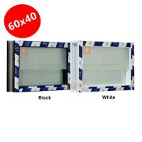 ราคา หน้าต่างบานเกล็ด ระบายอากาศ 60x40 (7467432435)