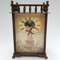 ราคา ของเก่าสะสม นาฬิกาไขลาน ตั้งโต๊ะ ประเทศเยอรมัน ยังไขลานได้ดีค่ะ (28604148828)