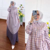 ราคา Mariana uniqlo set / ชุดทูนิคกระโปรง / เสื้อทูนิคทรงสี่เหลี่ยม / เสื้อทูนิคล่าสุด (25637488147)