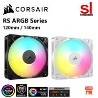 ราคา Corsair RS ARGB Series PWM PC Fan - สีดํา/ขาว (120mm/140mm) (54200190784)