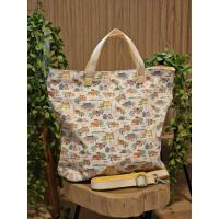 ราคา Cath Kidston Reversible Bag ใบนี้ ใบเดียวเอาอยู่! สองด้าน สองสไตล์ มือสองของแท้ (26059505376)