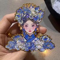 ราคา [ขายร้อนภายใน 3 วัน1305ชิ้น]ภูเขาตะวันออกจินอันวัฒนธรรมสร้างสรรค์เขื่อนทะเลสาบฝนฤดูร้อนโลตัสตู้เย็นสติกเกอร์พวงกุญแจโลหะอะคริลิสร้างสรรค์ของขวัญเครื 7LFU (55752195101)