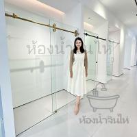 ราคา สินค้ามาใหม่ ฉากกั้นอาบน้ำแบบสั่งทำพิเศษ ✨ ฉากกั้นอาบน้ำทรงกลม ฉากกั้นอาบน้ำกระจกไร้กรอบ วัสดุสแตนเลส (47301814280)