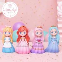 ราคา ป้ายปักเค้ก โมเดลตุ๊กตา ปราสาท ธีมเจ้าหญิงบิ๊กอาย (8770250932)