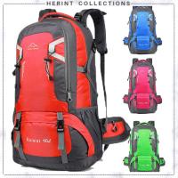 ราคา 40l/60l กระเป๋าเป้สะพายหลังขนาดใหญ่ความจุกันน้ํา Unisex Outdoors Travel Camping เดินป่าปีนเขากีฬาไหล่กระเป๋า Beg Hike (20580162753)