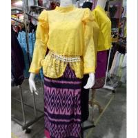 ราคา เสื้อลูกไม้เหลือง ลูกไม้ร.๕ เสื้อลูกไม้สีเหลือง เสื้อผเาสตรี (1254889691)