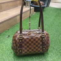 ราคา LV Rivington PM Damier Ebene ของแท้มือสอง (26954404540)