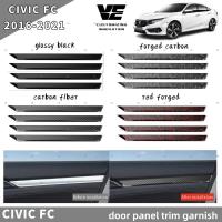 ราคา Vemart Honda civic fc 2016-2021 อุปกรณ์ตกแต่งแผงประตูรถยนต์ (40413826849)