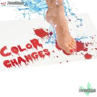 ราคา PREVALENT พรมเช็ดเท้าฮาโลวีน, หมุนสีแดงน้ําตลกเสื่ออาบน้ําเปลี่ยนสี, พรมอาบน้ํา Prank ลื่นเลือดพรมห้องน้ํา (24447779644)