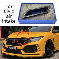 ราคา Fc สไตล์ Universal รถกันชนหน้า Vent Air Out Intake Grill Trim สําหรับ Civic Audi A4 B8 VW Golf MK7 MK6 BMW E90 E80 (51052645504)
