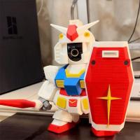ราคา พร้อมสต็อก Smart Monitoring HG Case Xiaomi-Gundam Mecha ตกแต่งอะนิเมะป้องกันกรณีกล้องเหมาะสําหรับ Xiaomi 3 (40224929500)