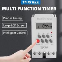 ราคา Kg316t-ii Timer Switch AC220V 25A Din Rail Digital Programmable Electronic Timer Switch อุปกรณ์ไฟฟ้าควบคุมเปิด/ปิด (29525522177)