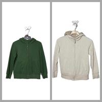 ราคา เสื้อแจ็คเก็ตเด็ก บุขน มีฮู้ด Brand : UNIQLO KIDS (23482266170)