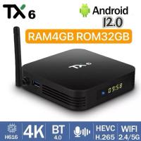 ราคา TX6งานแท้ Android Box - ใหม่! กล่อง Android 12.0 Pie RAM 4GB/ROM 32GB รองรับ 4K ใช้งานง่าย มีใบอนุญาตจำหน่าย (7331410855)