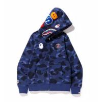 ราคา BAPE A BATHING APE SHARK X PSG JACKET HOODIE ไซส์ XL (19507828654)