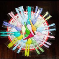 ราคา ช้อนส้อมเคลือบสีแฟนซี ช้อนเคลือบโบราณ (2149001611)