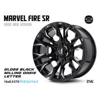 ราคา แม็กซ์ OASIS MARVEL FIRE SR 16x8 ET0 5รู114.3 สีดำเงา + Milling | ล้อแม็กซ์แต่งรถเก๋ง-กระบะ 5 รู (42751511139)