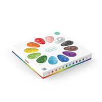 ราคา Mother's Corn OOMO Baby Crayons 12 Color set โอโม่ สีเทียนปลอดสารพิษ สำหรับเด็กเล็ก ชุด 12 สี (25566617361)