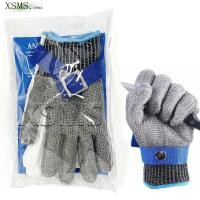 ราคา Anti-cut Gloves Safety Cut Proof Stab Resistant Stainless Steel Wire Metal Mesh Butcher Protect Meat Cut-Resistant Glove (27622901318)
