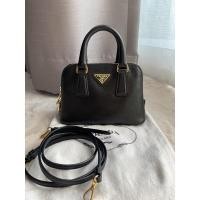 ราคา Prada Alma mini nero (ซื้อ14) (15532381862)