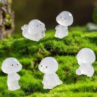 ราคา FENGCY Luminous Small People Figurines, น่ารักเรืองแสงใน Dark People ตุ๊กตา Miniatures, เด็กเรซิ่นหัตถกรรมการ์ตูน DIY Little Man รูปปั้นต่างหูพวงกุญแจเครื่องประดับทํา (52300717850)