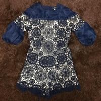ราคา จั้มสูท ขาสั้น งานป้าย (3736814518)